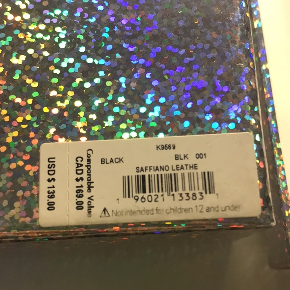 Kate Spade Small L-Zip Bifold Wallet in Black - Picture 5 of 8